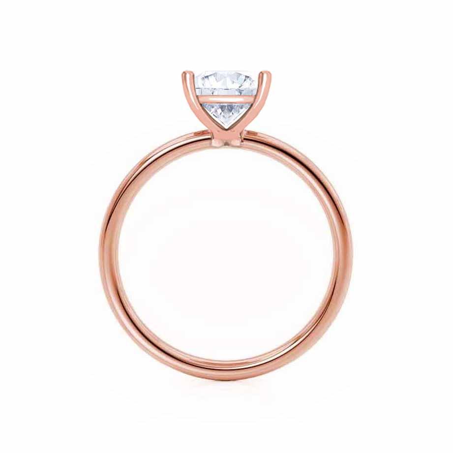 1.5 CT Princess Solitaire Lab Grown Diamond Engagement Ring