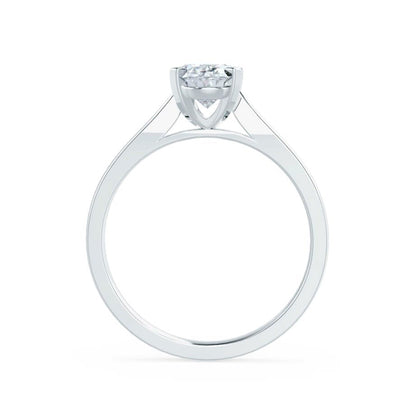 1.2 CT Round Solitaire  Lab Grown Diamond Engagement Ring